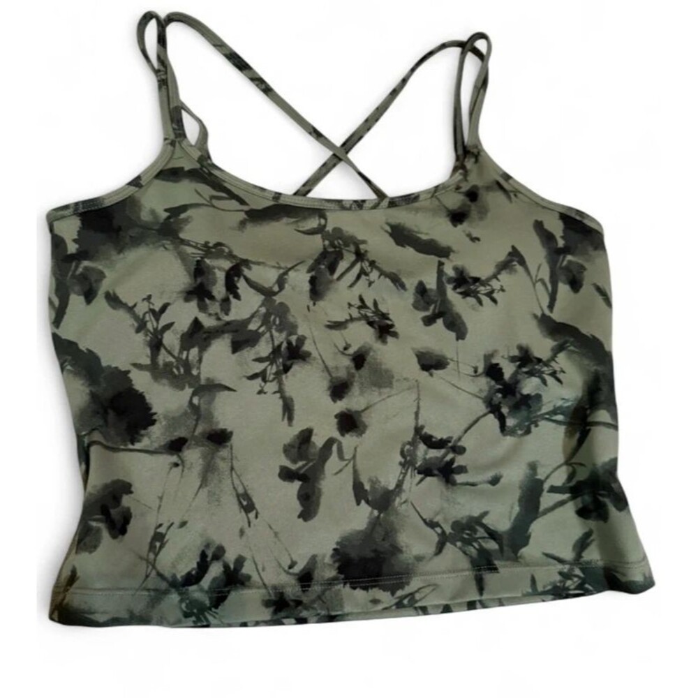 Cropped Tank with Bra